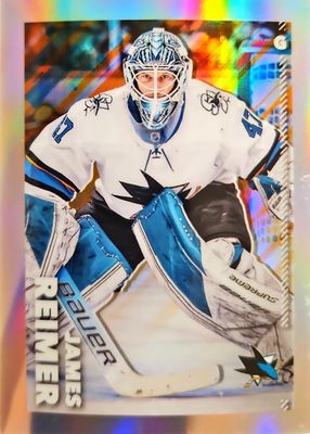 2022 Topps Chrome NHL Sticker Collection #402 Refractor /99
