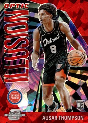 2023 Contenders Optic #6 Optic Illusion - Red Cracked Ice /175