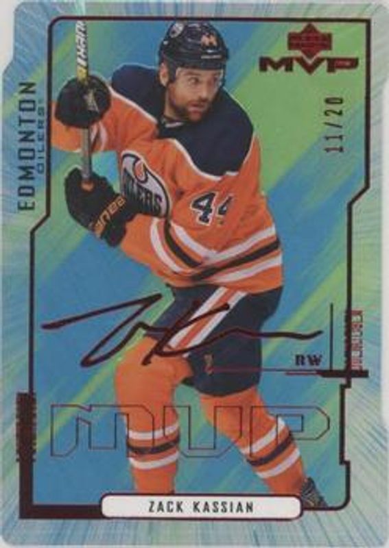 2020 Upper Deck MVP #53 Colors & Contours Green /20