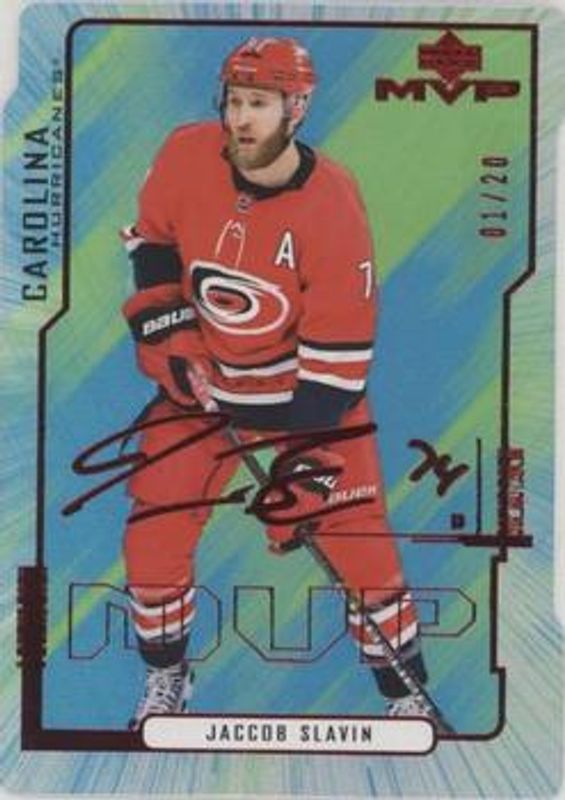 2020 Upper Deck MVP #59 Colors & Contours Green /20