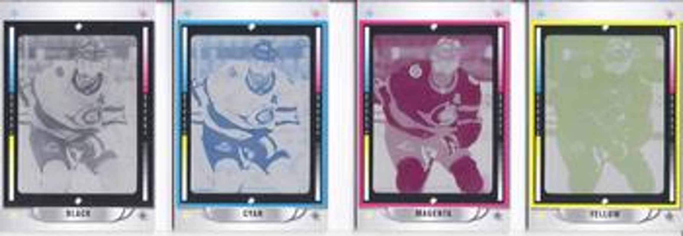 2020 Upper Deck The Cup #600 Upper Deck Update 2020 Printing Plate Booklets /1