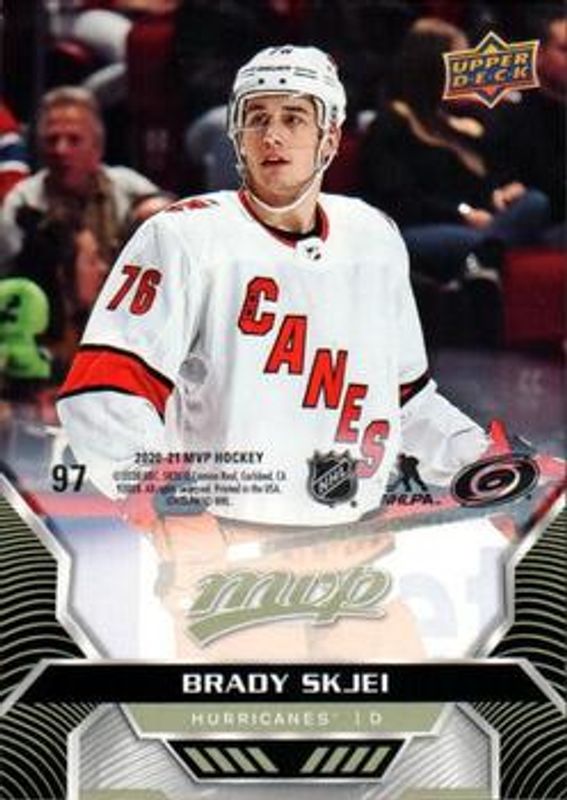 2020 Upper Deck MVP #97 Puzzle Backs