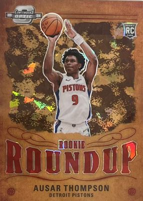 2023 Contenders Optic #1 Rookie Roundup - Red Cracked Ice /175