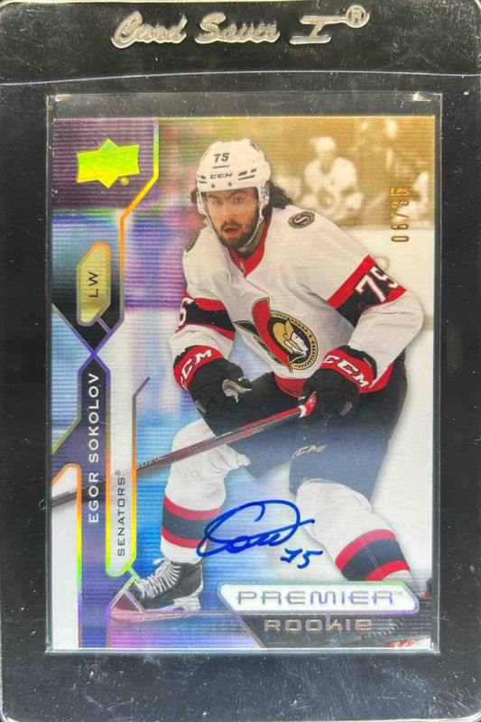 2021 Upper Deck Premier #143 Autographs - Gold /35