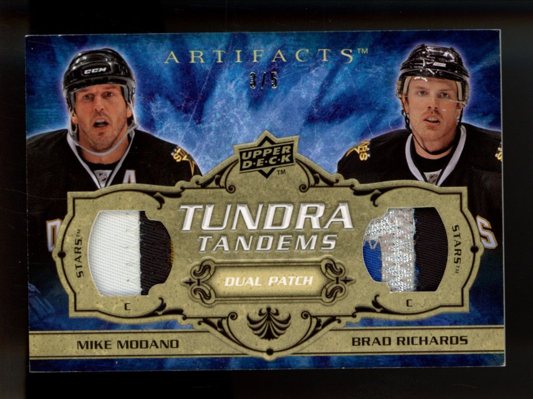 2008 Upper Deck Artifacts #TT-MR Tundra Tandems Patches - Gold /5