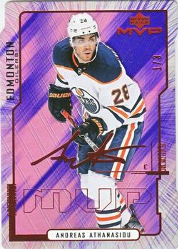 2020 Upper Deck MVP #76 Colors & Contours Purple /3