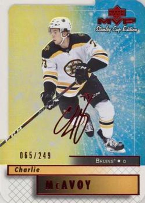 2019 Upper Deck MVP #18 Stanley Cup Edition 20th Anniversary Colors & Contours /249