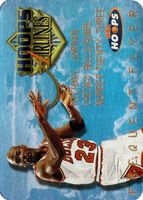 Michael Jordan 1997 Hoops #4 Frequent Flyer Club Price Guide