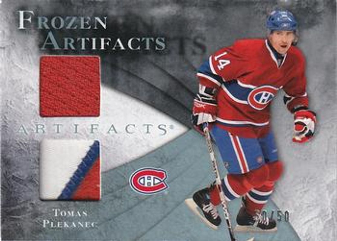 2010 Upper Deck Artifacts #FA-TP Frozen Artifacts Jersey Patch Blue /50