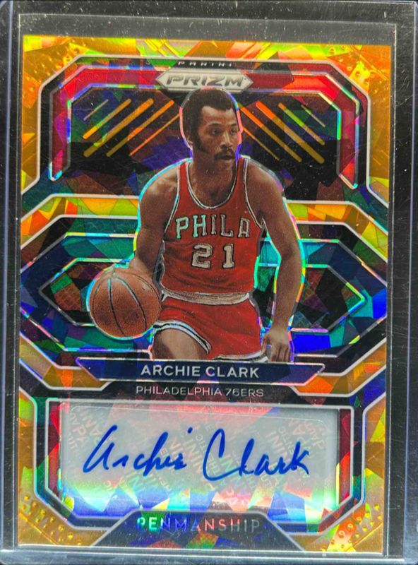2020 Prizm #PE-ARC Penmanship - Orange Ice