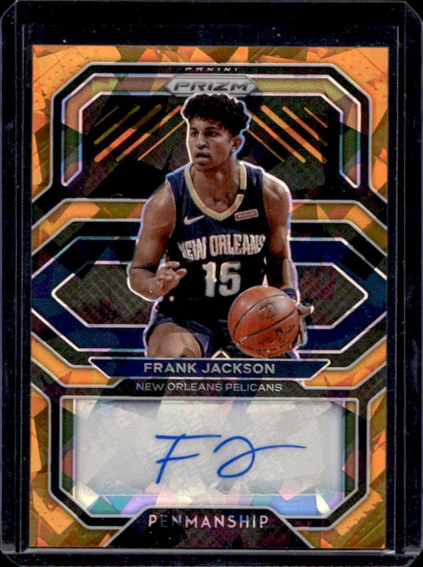 2020 Prizm #PE-FRA Penmanship - Orange Ice