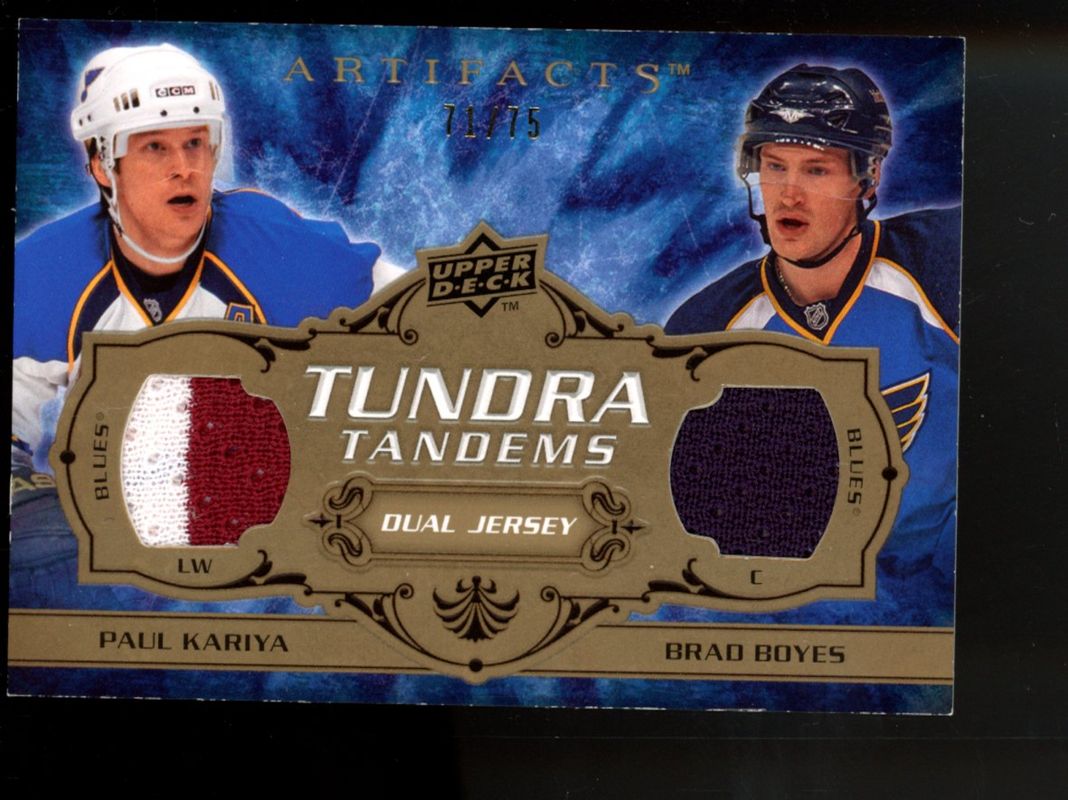 2008 Upper Deck Artifacts #TT-KB Tundra Tandems Bronze /75