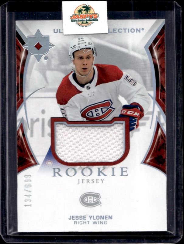 2021 Upper Deck Ultimate Collection #134 Ultimate Rookies - Jersey /699