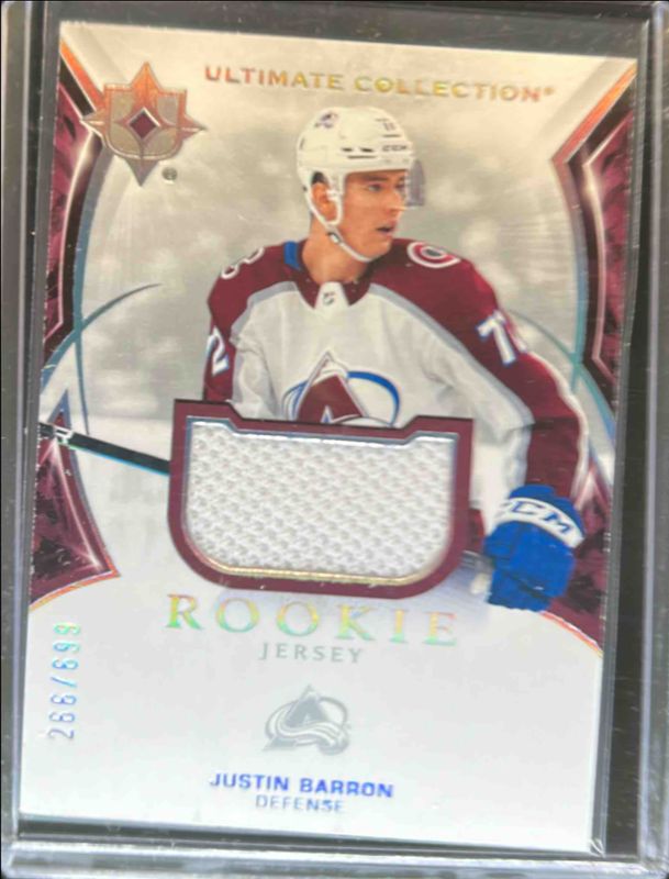 2021 Upper Deck Ultimate Collection #168 Ultimate Rookies - Jersey /699