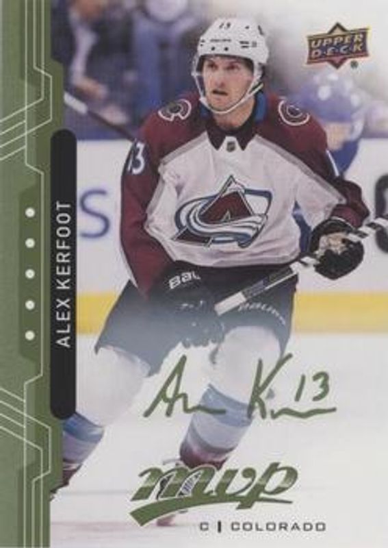 2018 Upper Deck MVP #118 Green Script