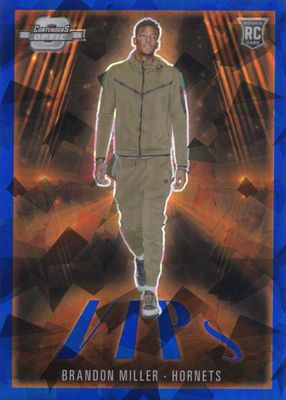 2023 Contenders Optic #10 VIPs - Blue Cracked Ice /75