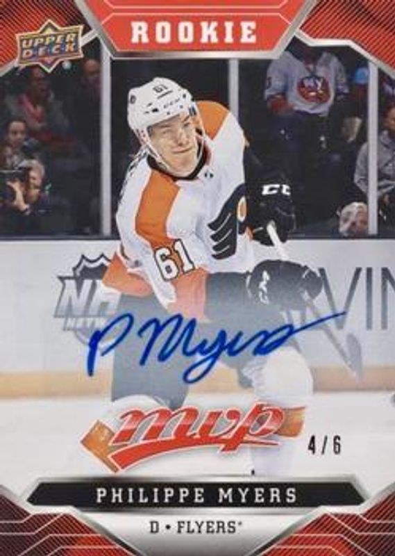 2019 Upper Deck MVP #239 Autographs Leaderboard Achievements Red /1