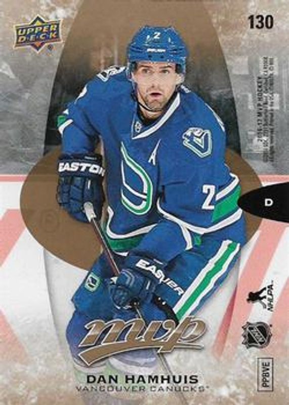 2016 Upper Deck MVP #130 Puzzle Back
