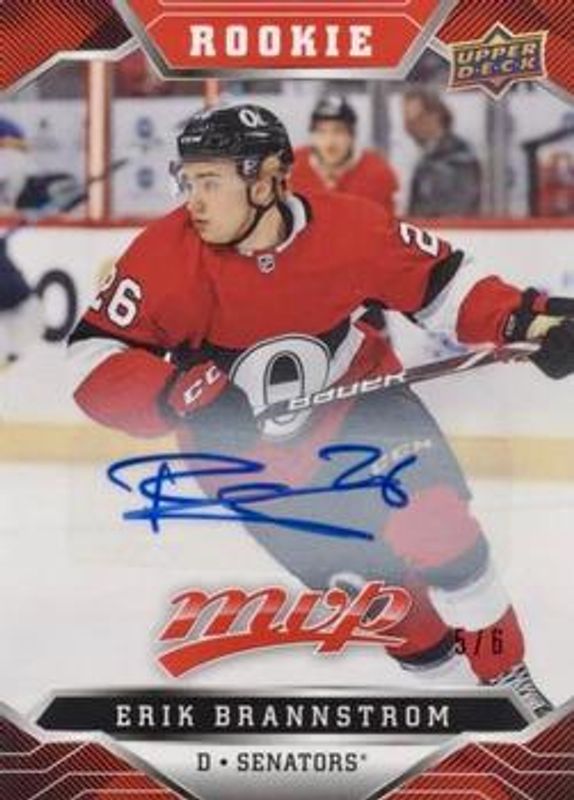 2019 Upper Deck MVP #227 Autographs Leaderboard Achievements Red /1