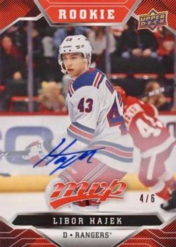 2019 Upper Deck MVP #233 Autographs Leaderboard Achievements Red /1