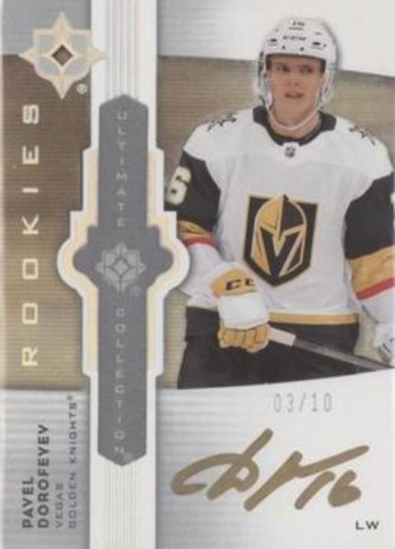 2021 Upper Deck Ultimate Collection #UE-PD Ultimate Emblems Auto - Platinum /10