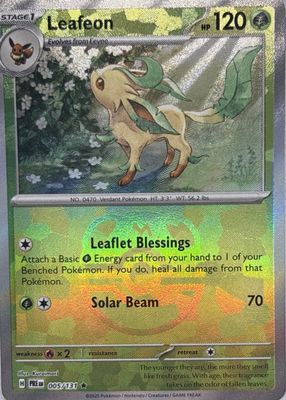 2025 Scarlet & Violet: Prismatic Evolutions #005/131 Master Ball Reverse Holo