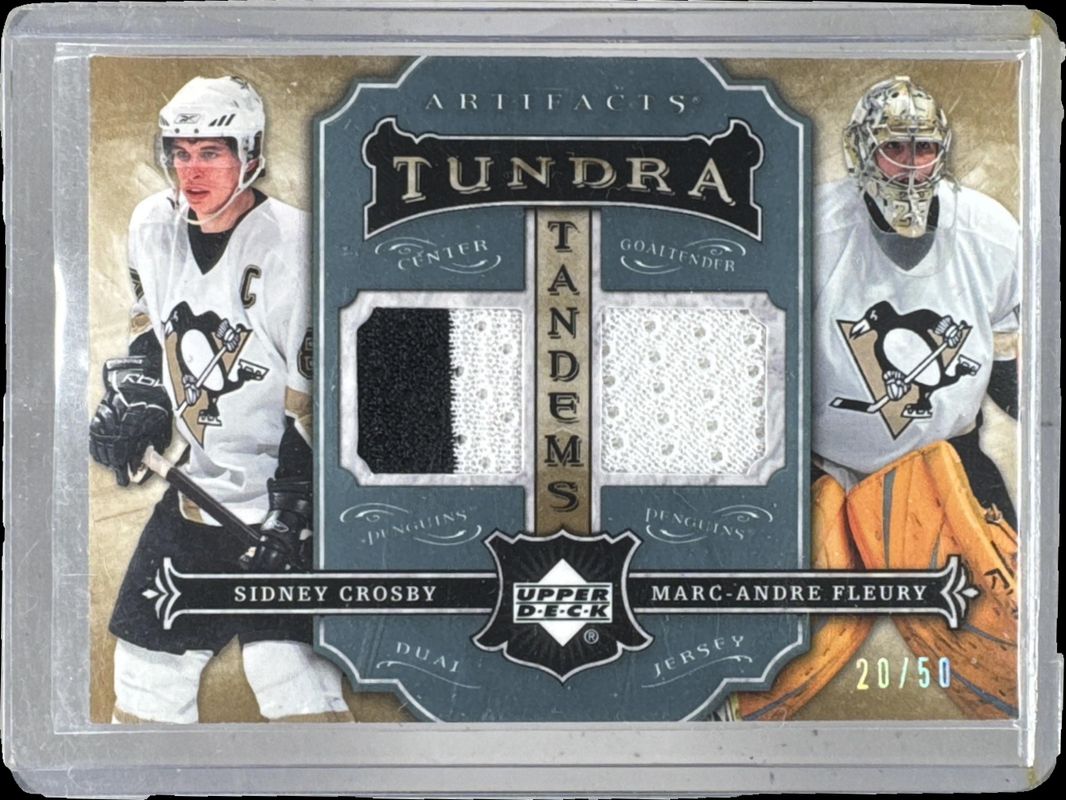 2007 Upper Deck Artifacts #TT-CF Tundra Tandems Icy - Blue /50
