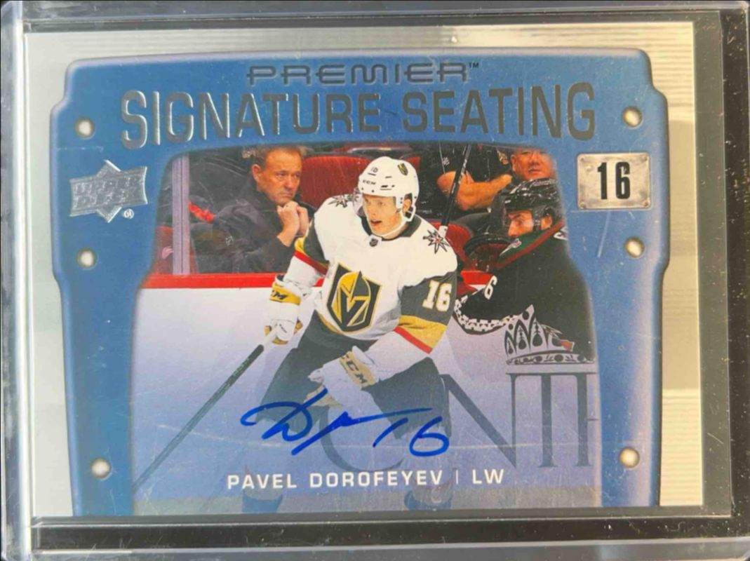 2021 Upper Deck Premier #PSS-PD Premier Signatures Seats Rookies