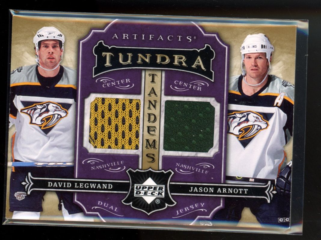 2007 Upper Deck Artifacts #TT-LA Tundra Tandems Metallic Purple