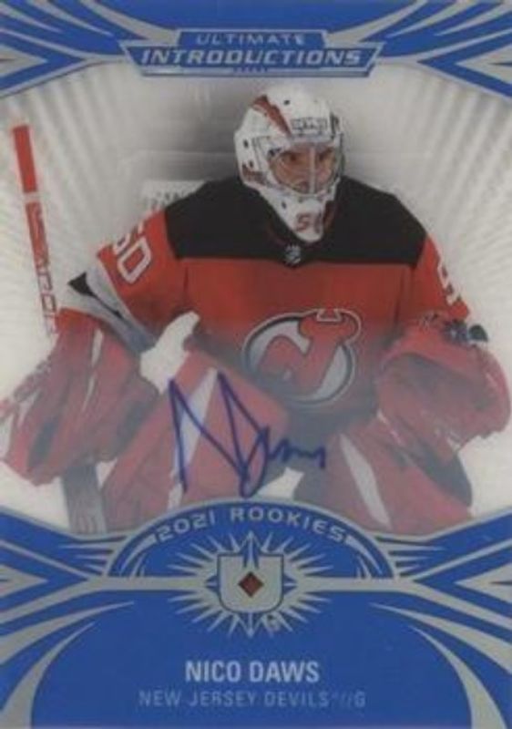 2021 Upper Deck Ultimate Collection #UI-77 Ultimate Introductions - Auto