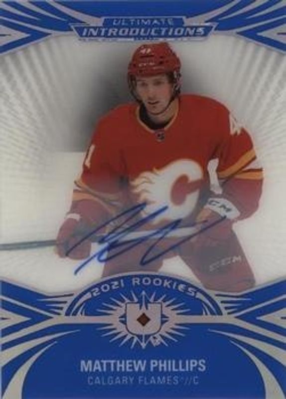 2021 Upper Deck Ultimate Collection #UI-39 Ultimate Introductions - Auto