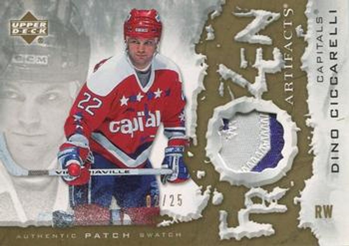 2007 Upper Deck Artifacts #FA-CI Frozen Artifacts Patches - Gold /25