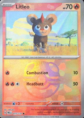 2025 Scarlet & Violet: Prismatic Evolutions #015/131 Master Ball Reverse Holo