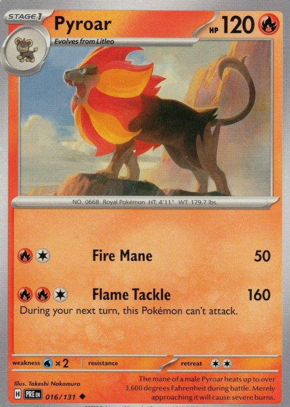 2025 Scarlet & Violet: Prismatic Evolutions #016/131 Base