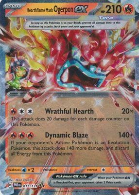 2025 Scarlet & Violet: Prismatic Evolutions #017/131 Double Rare