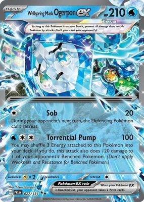 2025 Scarlet & Violet: Prismatic Evolutions #027/131 Double Rare