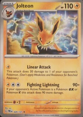ポケモンカード サンダース　Jolteon　リバースホロ海外版　psa8 ポケモンカード サンダース Jolteon リバースホロ海外版 psa8
