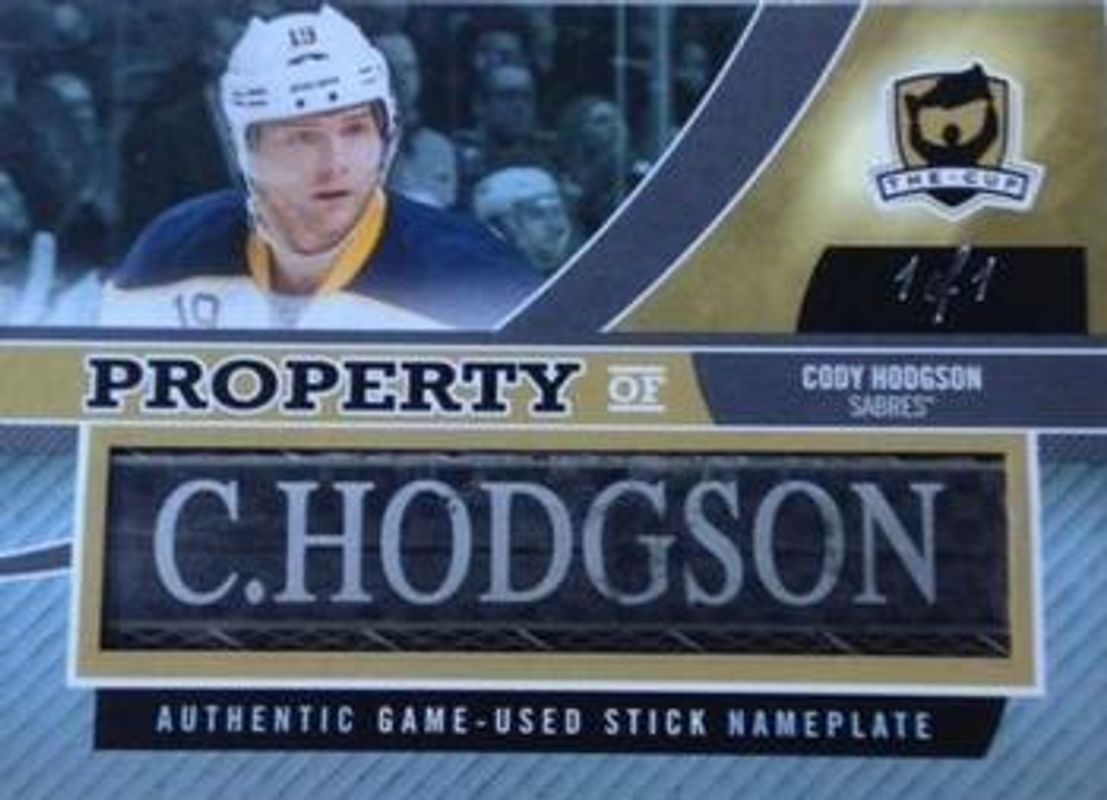 2012 Upper Deck The Cup #P-CH Property of /1