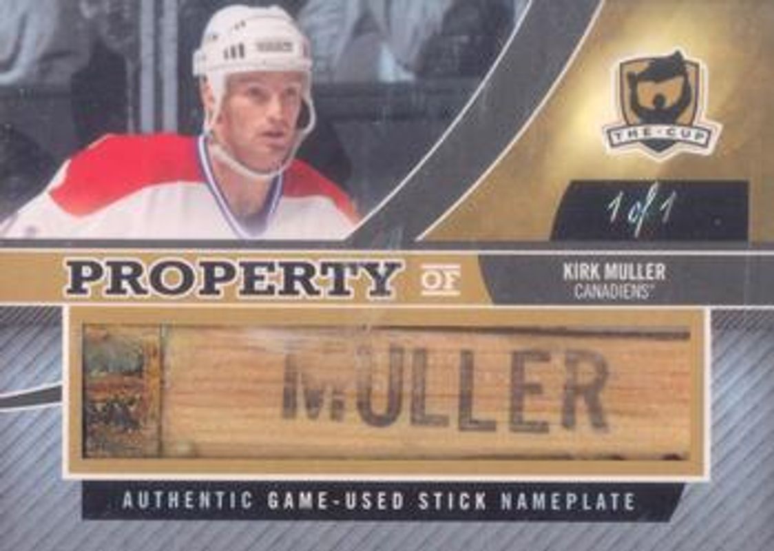 2012 Upper Deck The Cup #P-KM Property of /1