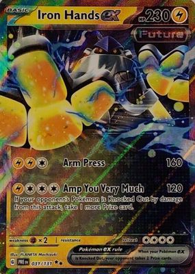 2025 Scarlet & Violet: Prismatic Evolutions #031/131 Double Rare