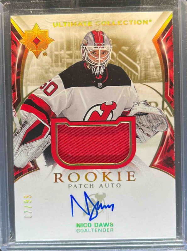 2021 Upper Deck Ultimate Collection #165 Ultimate Rookies - Auto Patch /99