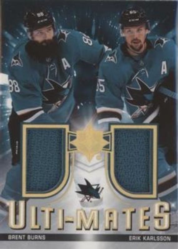 2021 Upper Deck Ultimate Collection #UTM-BK Ulti Mates - Jersey