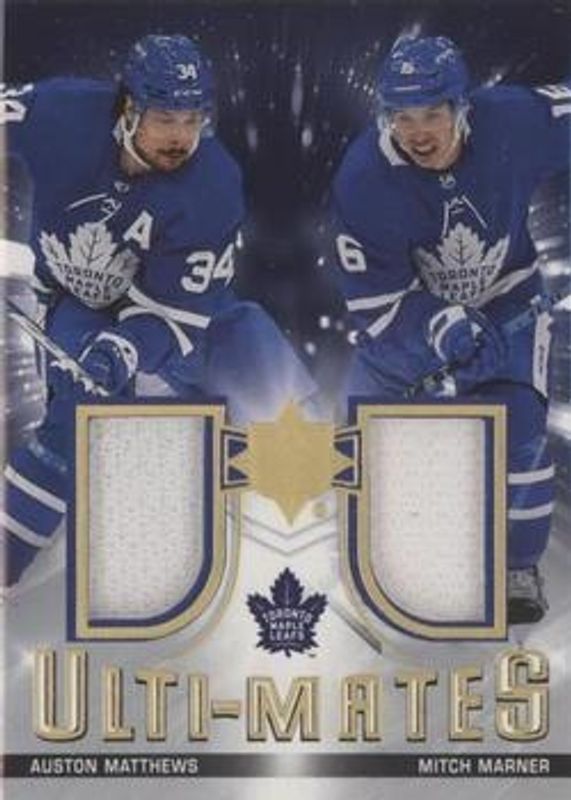 2021 Upper Deck Ultimate Collection #UTM-MM Ulti Mates - Jersey