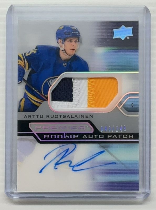 2021 Upper Deck Premier #AR-AR Acetate Rookie - Auto Patch /249