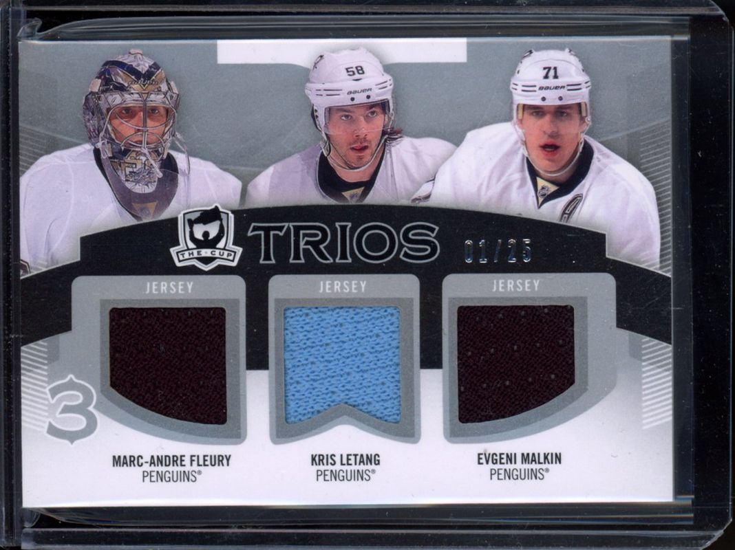 2012 Upper Deck The Cup #C3-PITT Trios Jerseys /25