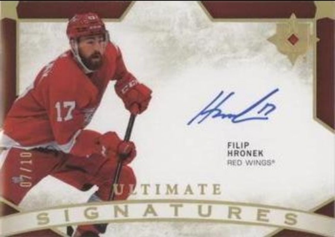 2021 Upper Deck Ultimate Collection #US-FH Ultimate Signatures - Gold /10
