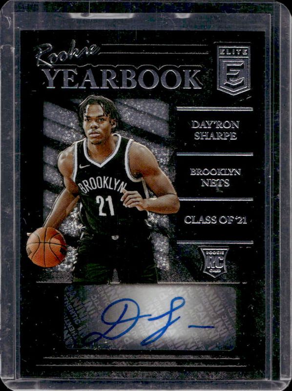 2021 Elite #RY-DSH Rookie Yearbook Autographs