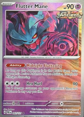 Flutter Mane 2025 Scarlet & Violet: Prismatic Evolutions