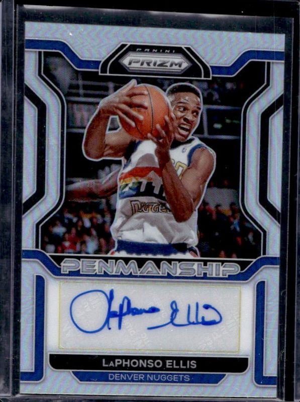 2021 Prizm #PM-LEL Penmanship - Silver