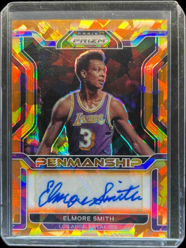 2021 Prizm #PM-ESM Penmanship - Orange Ice